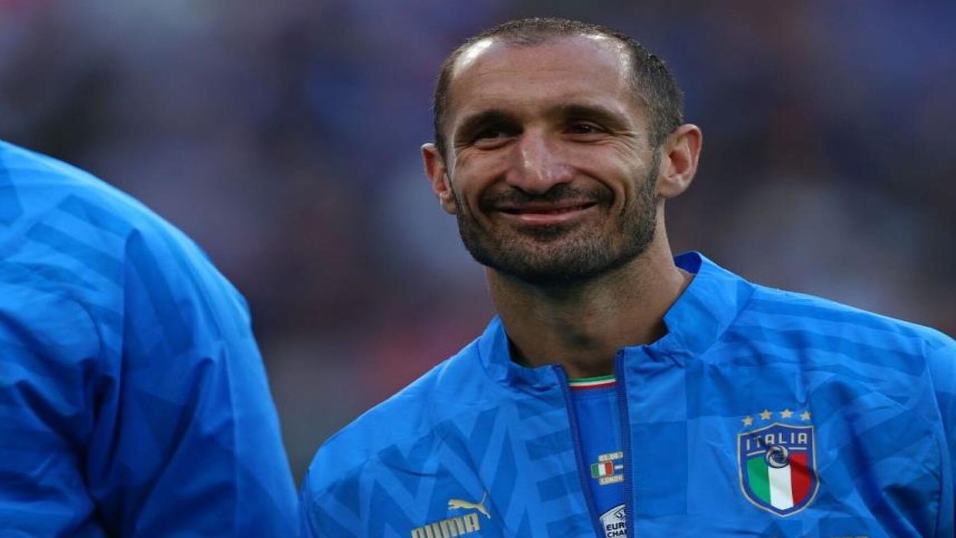 Giorgio Chiellini Nilai Italia Beruntung Gaet Luciano Spalletti sebagai Pelatih