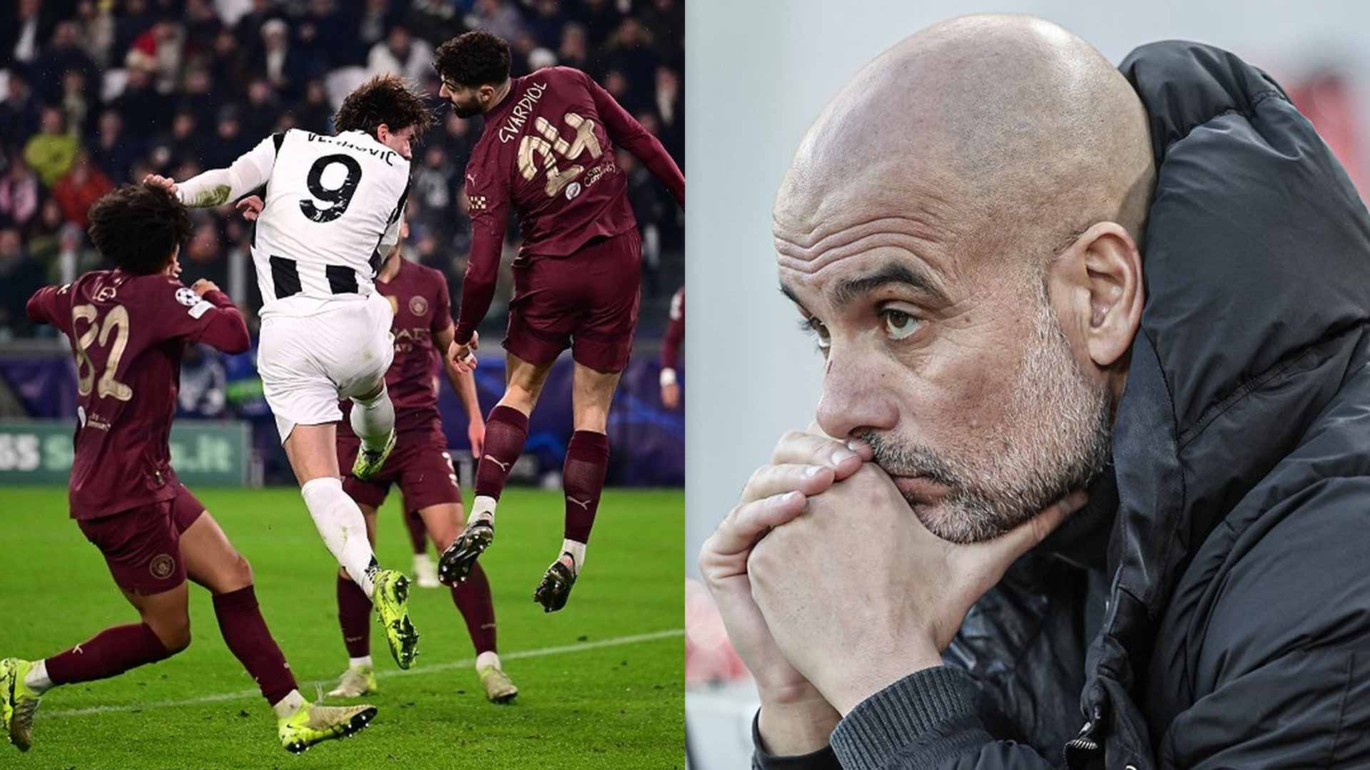 Guardiola Tegaskan Kekalahan dari Juventus Bukan Salah Lini Pertahanan