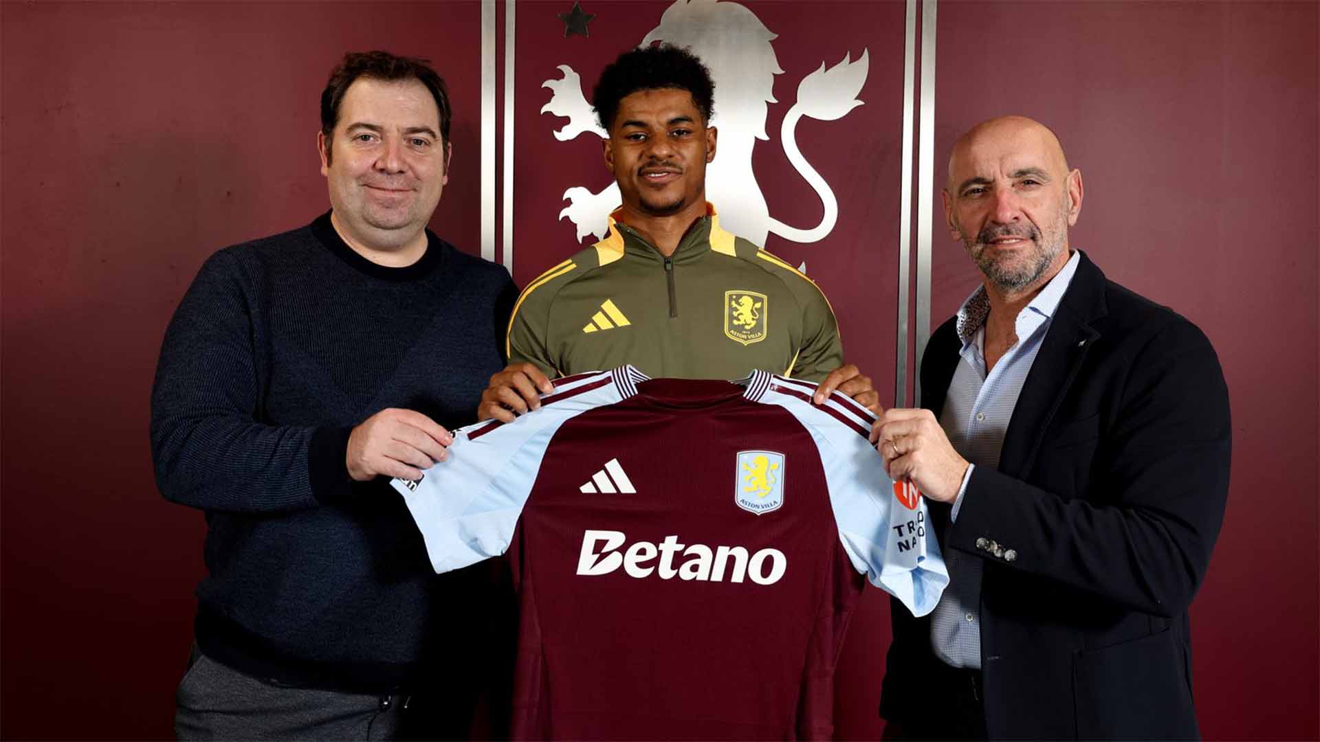 Manchester United Resmi Pinjamkan Marcus Rashford ke Aston Villa