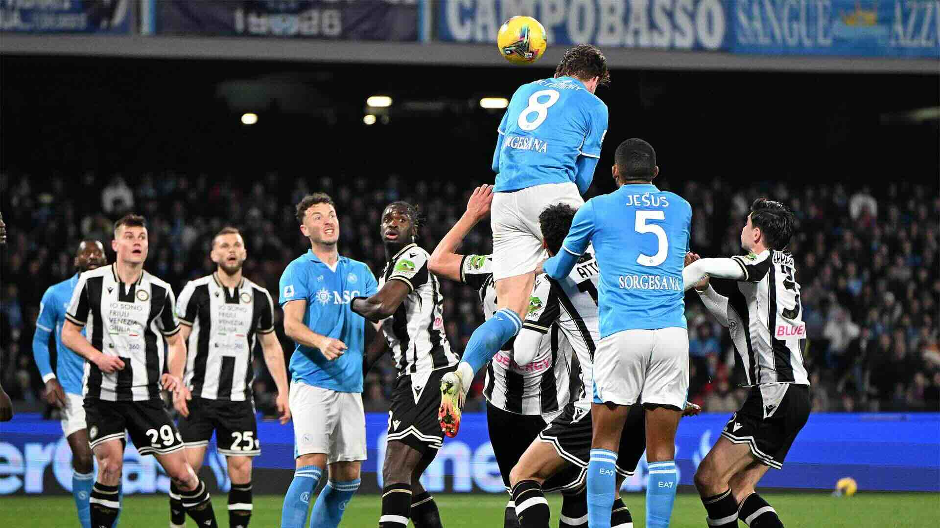 Napoli Ditahan Imbang 1-1 oleh Udinese