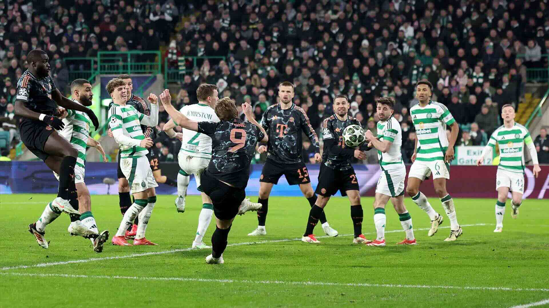 Statistik Bayern Munich vs Celtic 19 Februari