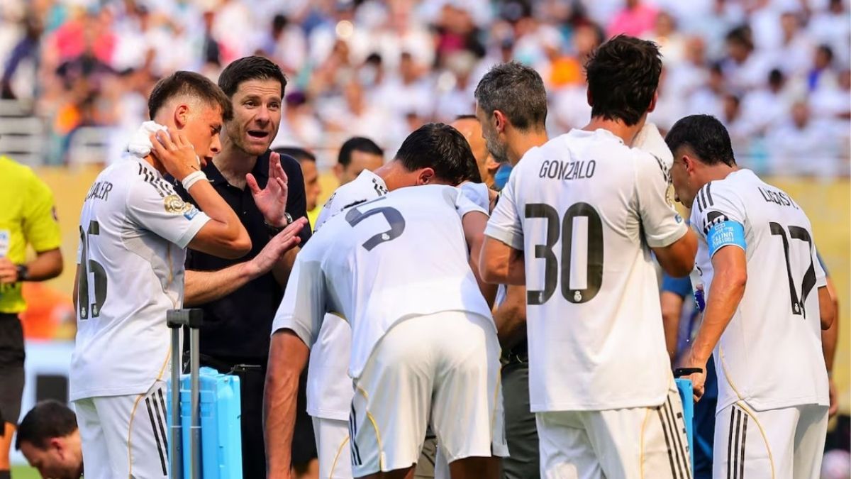 Reaksi Xabi Alonso Saat Ditahan Al-Hilal 1-1