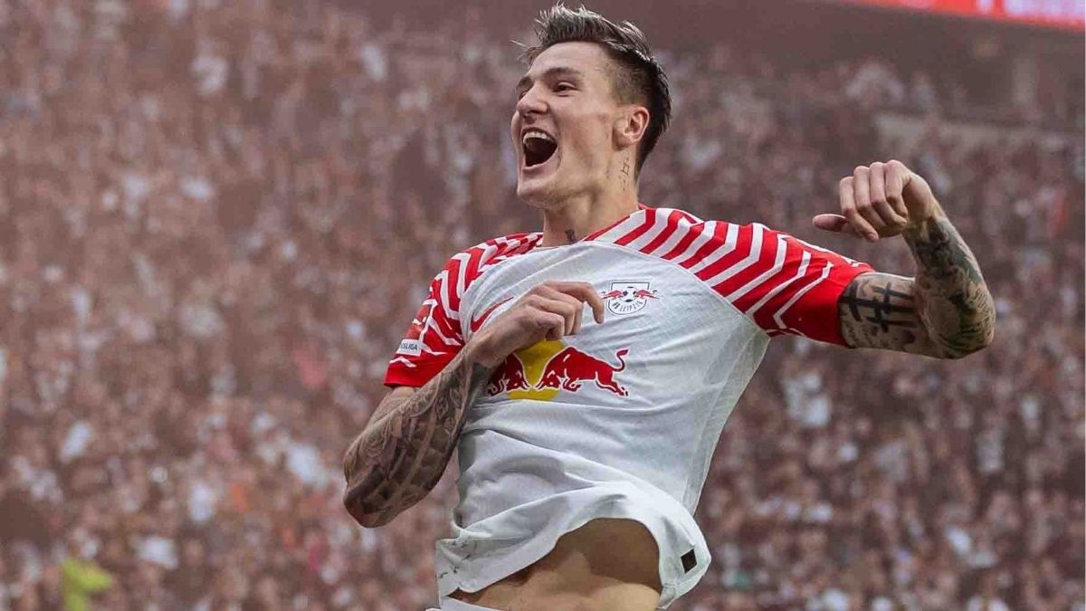 Benjamin Sesko Rebutan Manchester United dan Newcastle