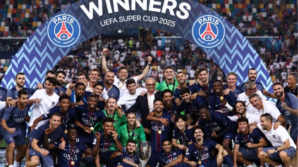 파리 생제르맹, 토트넘 제압하며 첫 UEFA 슈퍼컵 우승 달성