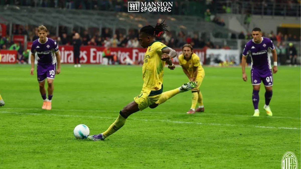 Hasil AC Milan vs Fiorentina: Leao Comeback dari Cedera dengan Brace Apik!