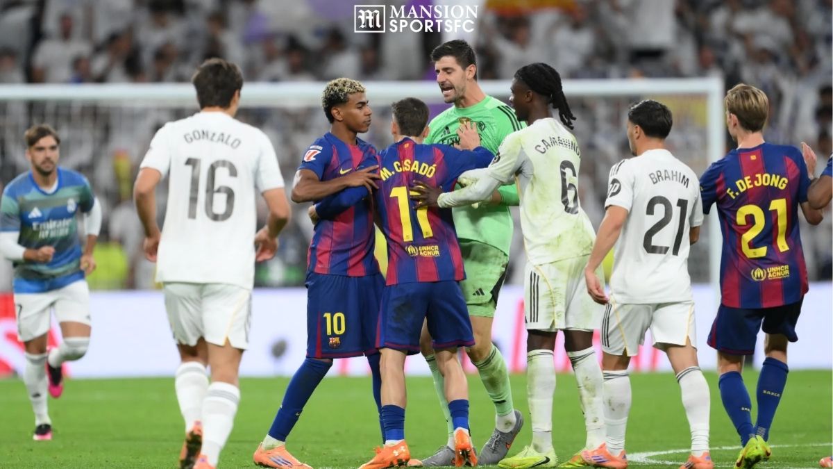 Kekacauan di El Clasico: Vini Kehilangan Kendali dan Courtois Terlibat Ketegangan dengan Lamine Yamal