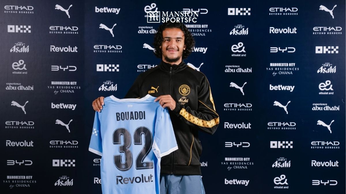 Officially in a Man City Shirt, Bouaddi Wears Number 32
