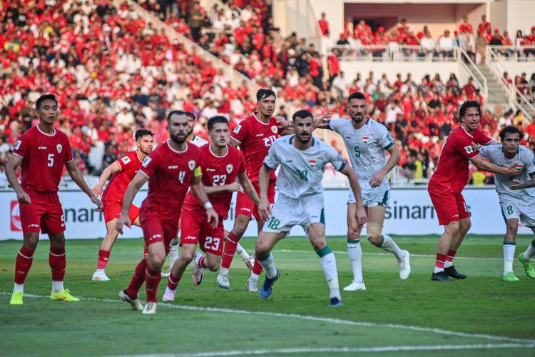 Kualifikasi Piala Dunia 2026: Timnas Indonesia Takluk 2-0 dari Irak