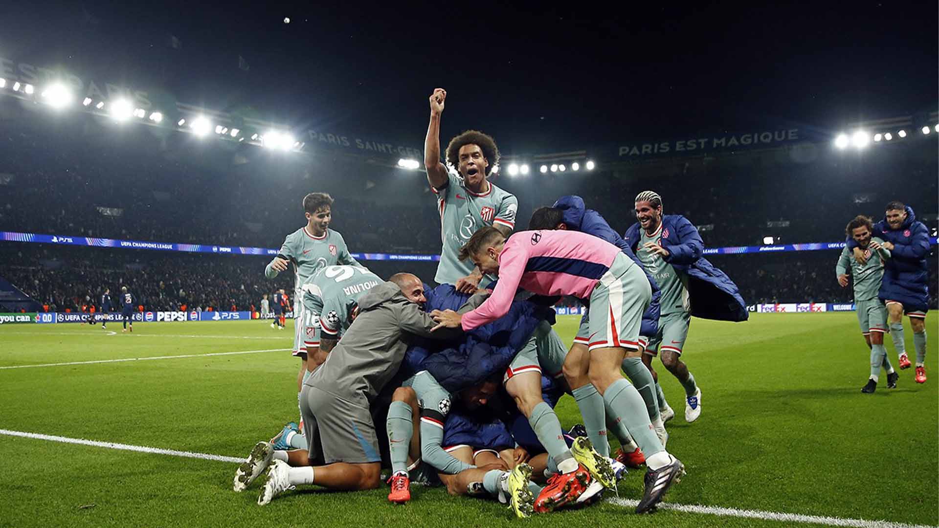 Champions League: Atletico Menang di Kandang PSG, Inter Bungkam Arsenal